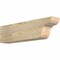 Ekena Millwork Carmel Rough Sawn Rafter Tail, Douglas Fir, 4"W x 6"H x 24"L RFT04X06X24CAR00RDF - alternate 1
